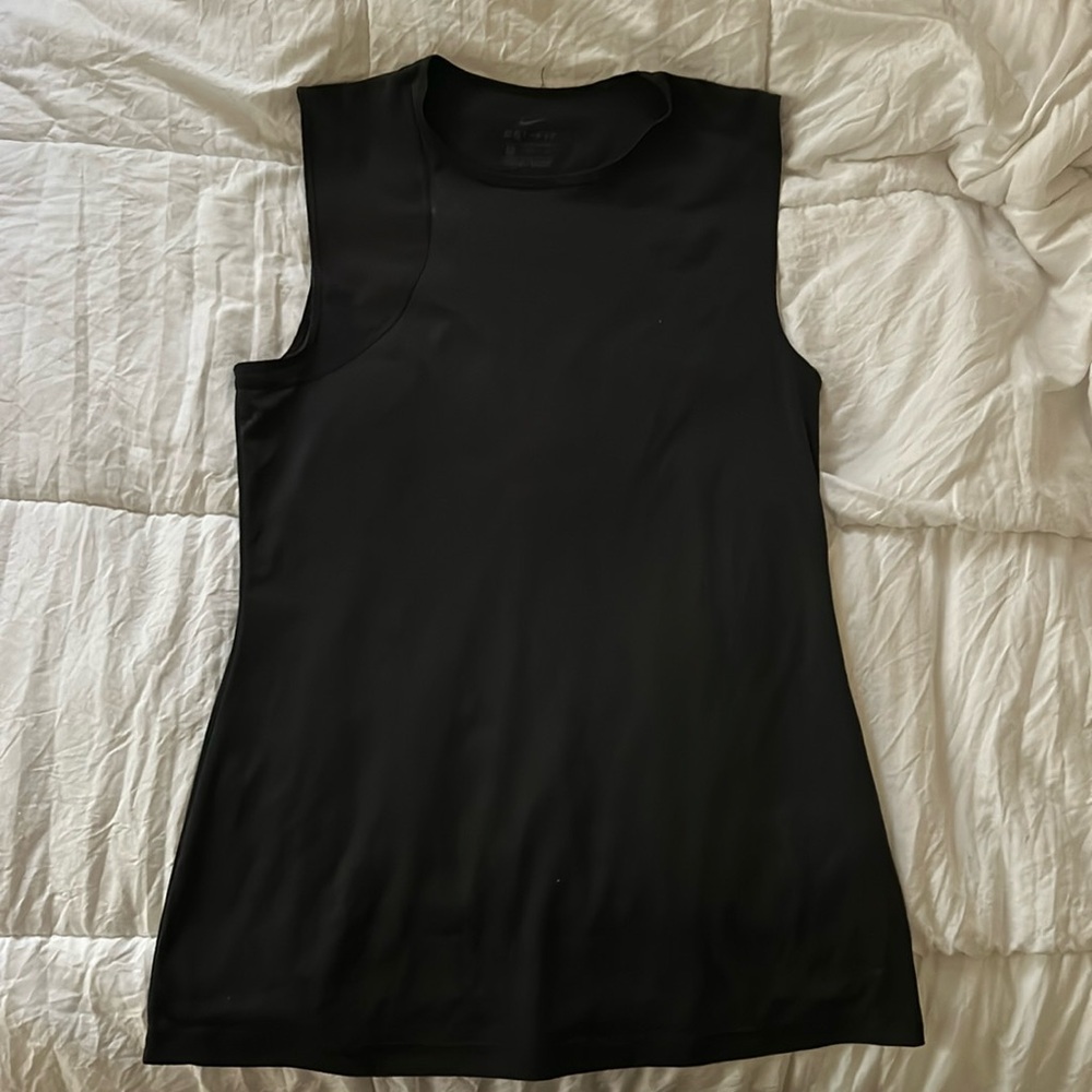 NIKE BLACK DRI-FIT TANK